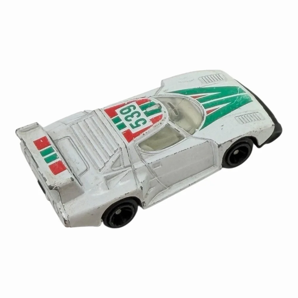 Vintage Diecast Lancia Alitalia Stratos #539‎ White Hong Kong
